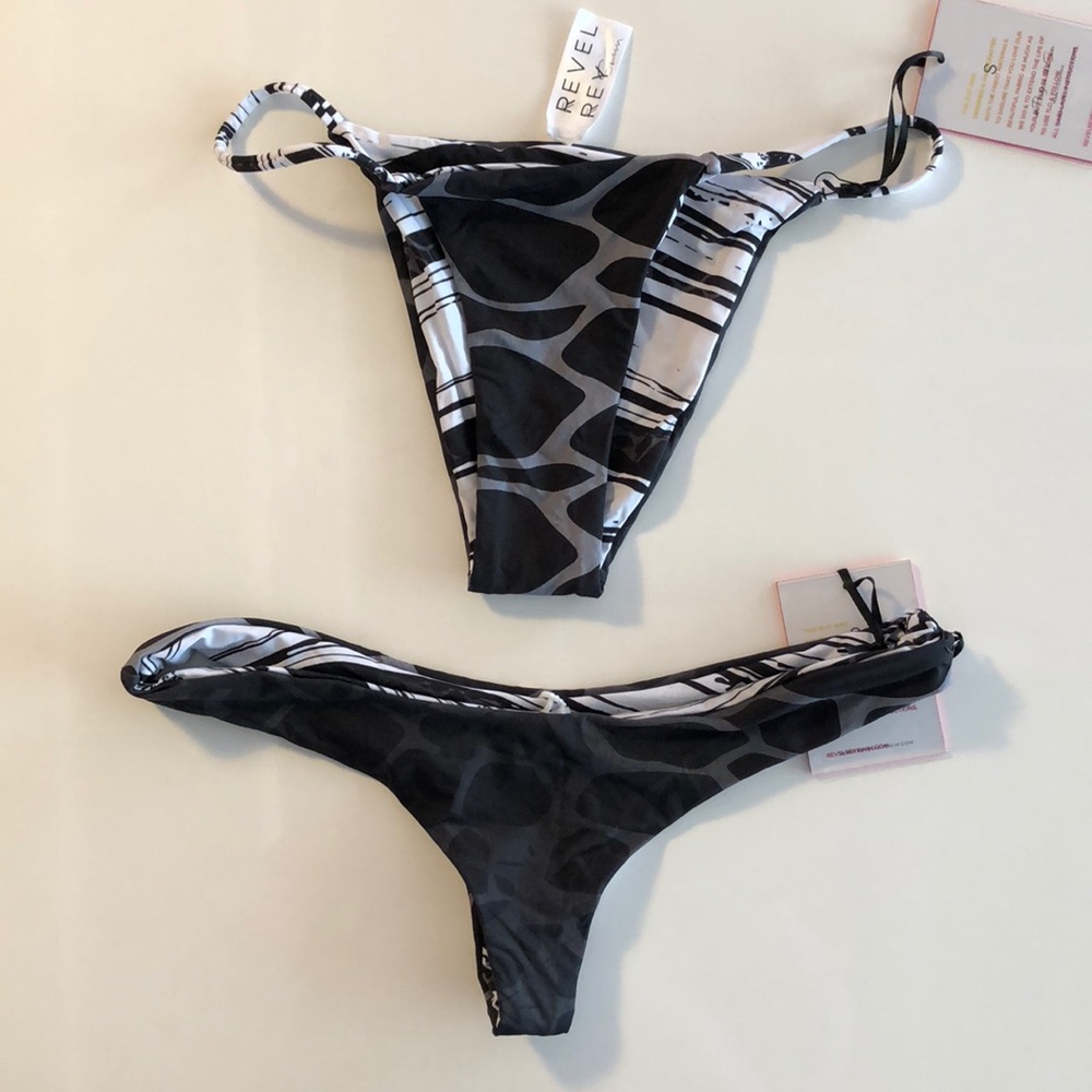 Revel Rey two cheeky bikini bottoms